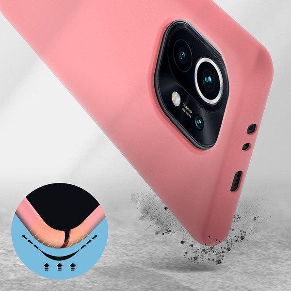 Avizar  Coque Xiaomi Mi 11 Soft Touch Rose 