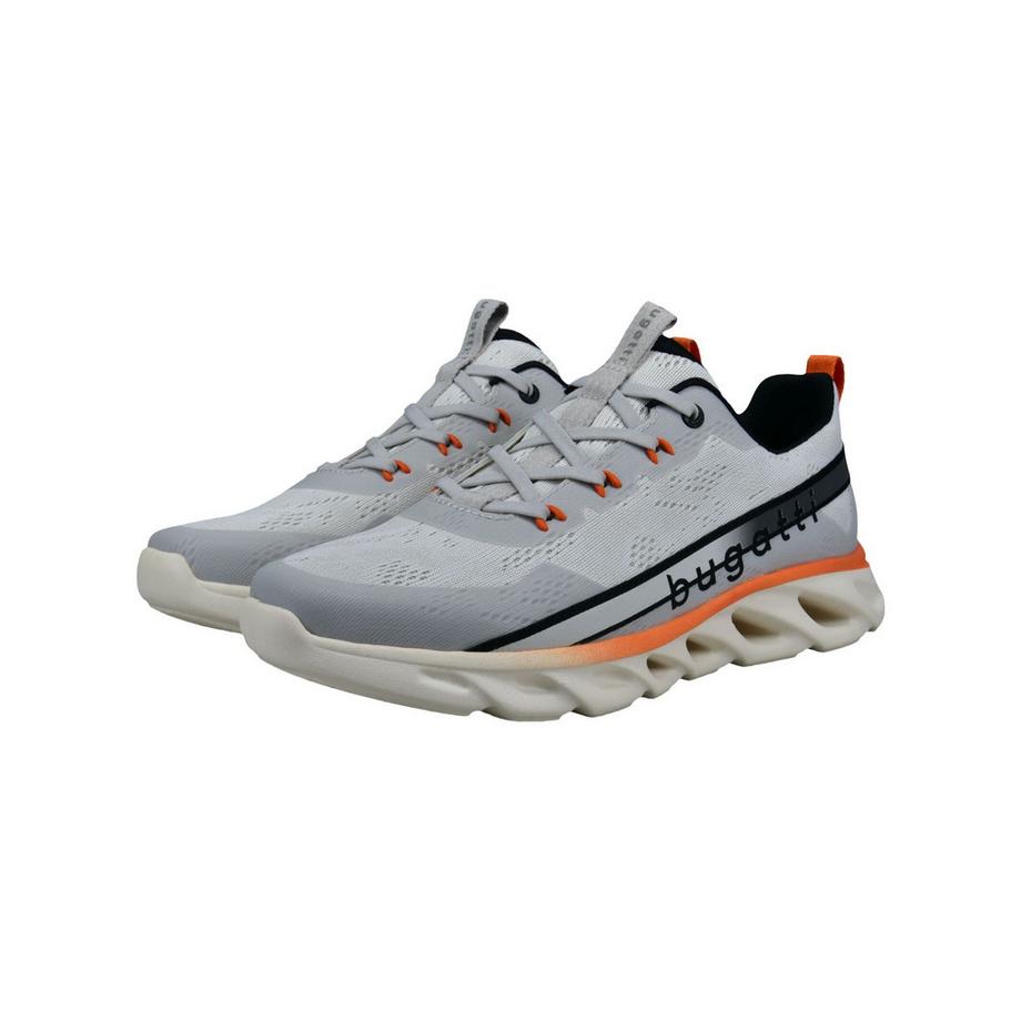 BUGATTI Sneaker avec tissu tricoté respirant  