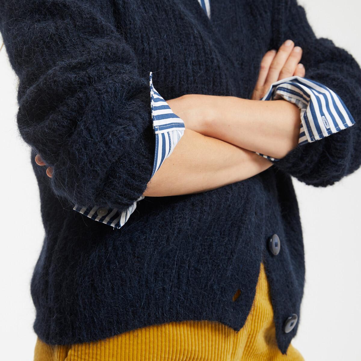 La Redoute Collections Gilet Boutonné Col V  