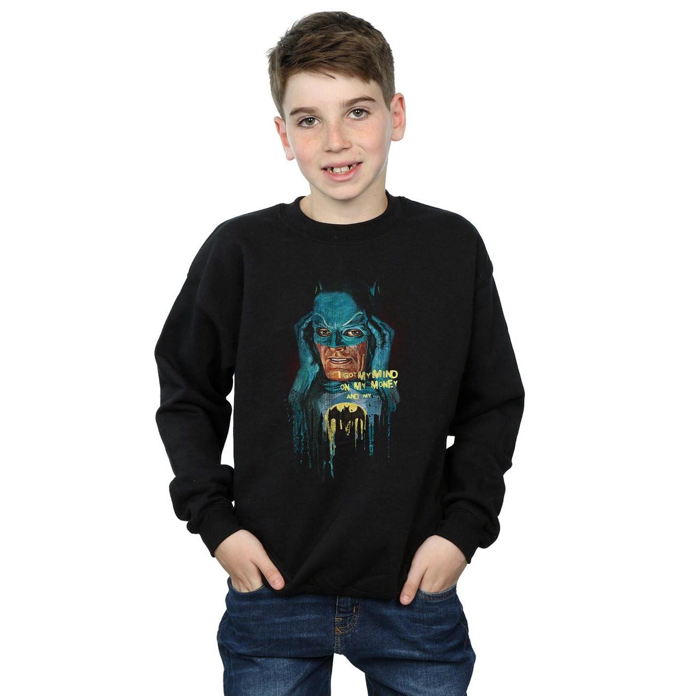 DC COMICS  Batman TV Series Mind On My Money Sweatshirt 