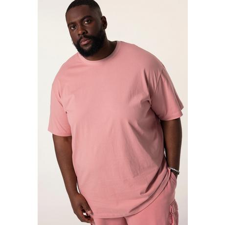 Sthuge  T-shirt STHUGE con taglio oversize, stampa sul retro e mezze maniche rosa scuro 