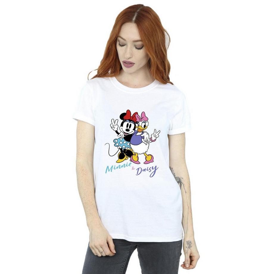 Disney Minnie e Daisy T-shirt con Stampa Grafica  