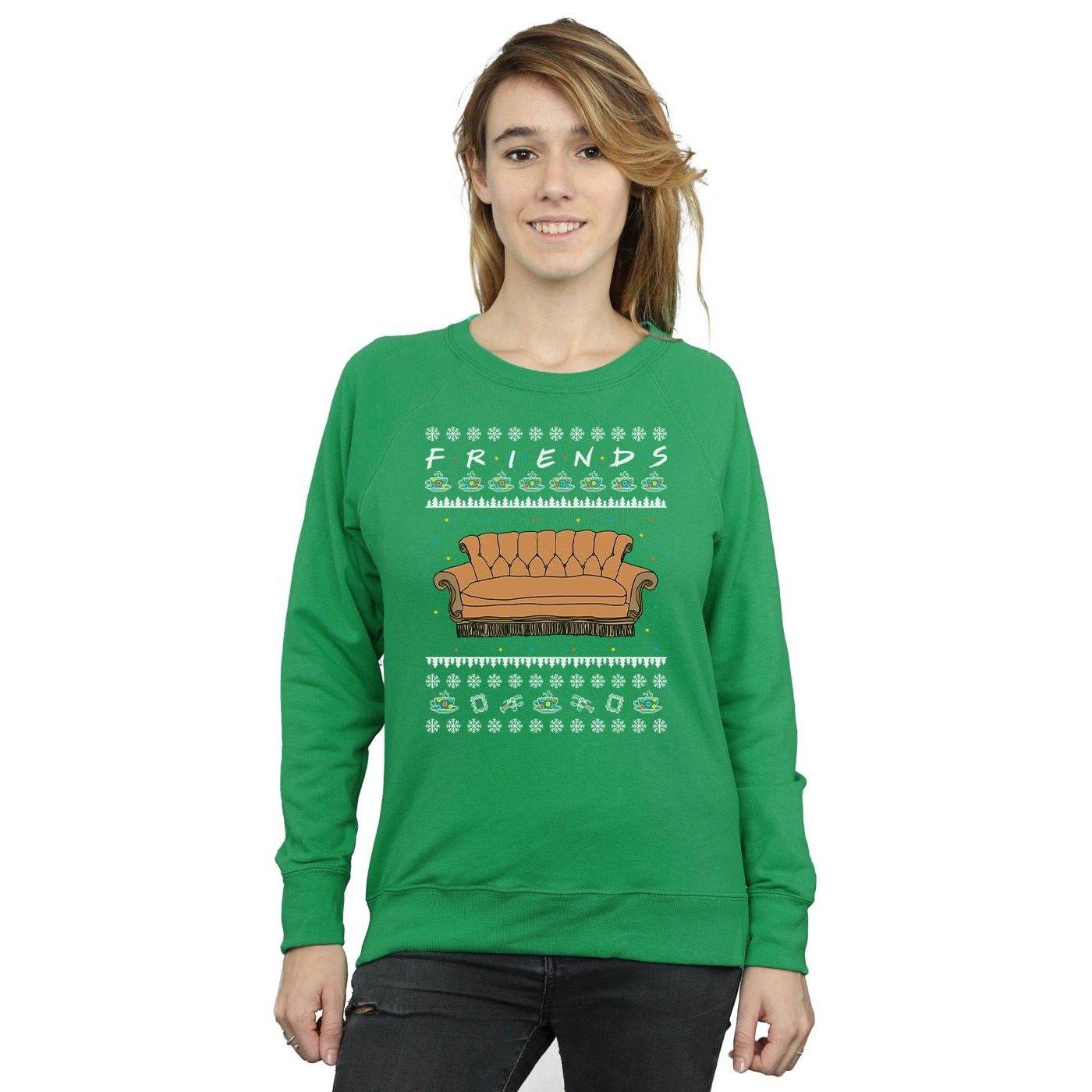 Friends  Fair Isle Couch Sweatshirt 