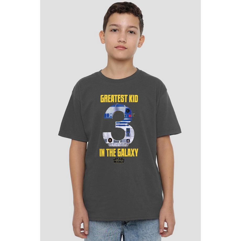 STAR WARS  Tshirt motif R2D2 Enfant 