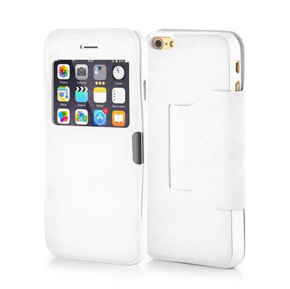 Cadorabo  Housse compatible avec Apple iPhone 6 / 6S - Coque de protection avec fermeture magnétique, fonction de support et une fenêtre de visualisation 