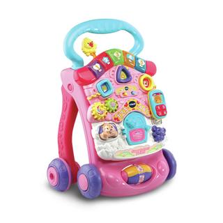 vtech  VTech Super Trotteur Parlant 2 En 1 Rose 