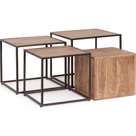 mutoni Beistelltisch Janak (4er-Set)  