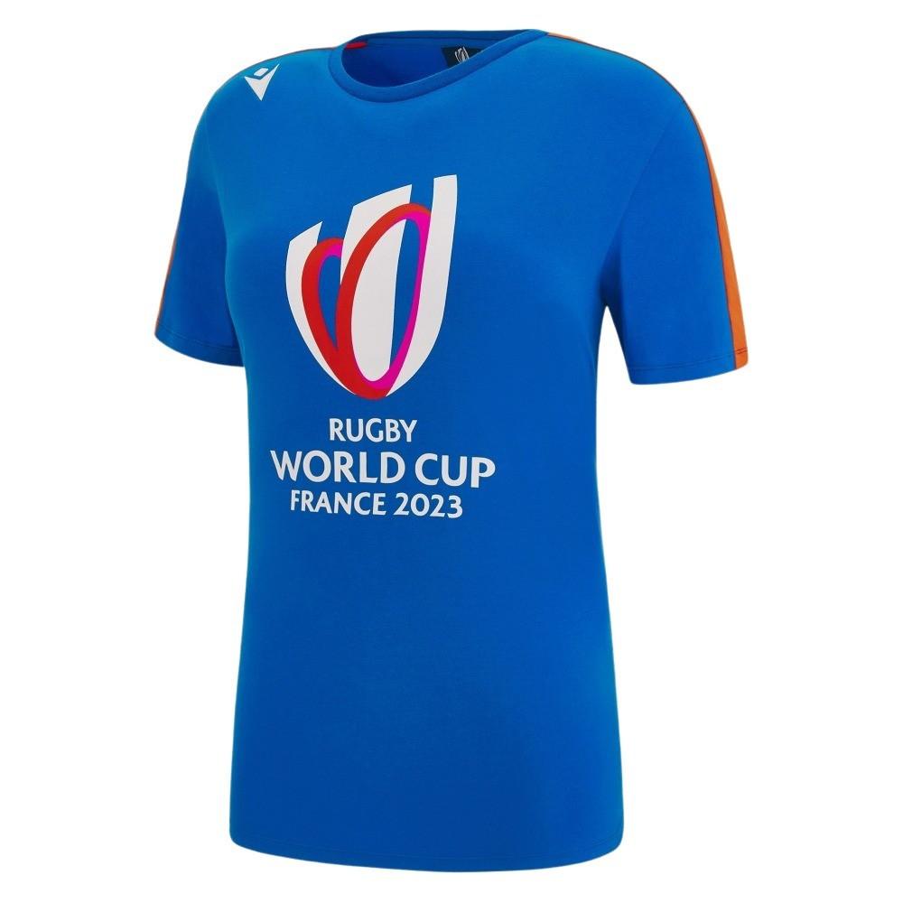 macron  poycotton-t-shirt, damen rwc france 2023 