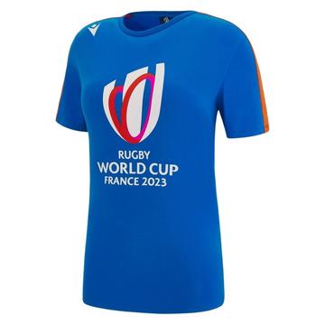 poycotton-t-shirt, damen rwc france 2023