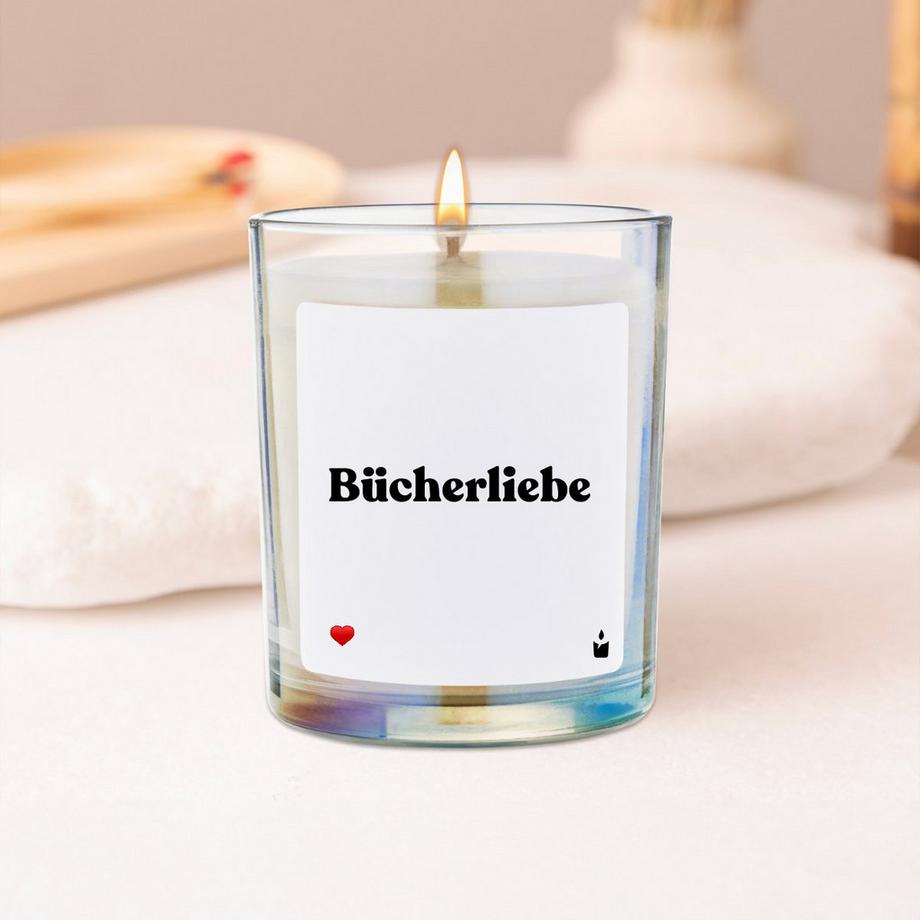 CandleHand Duftkerze Woody Bücherliebe  