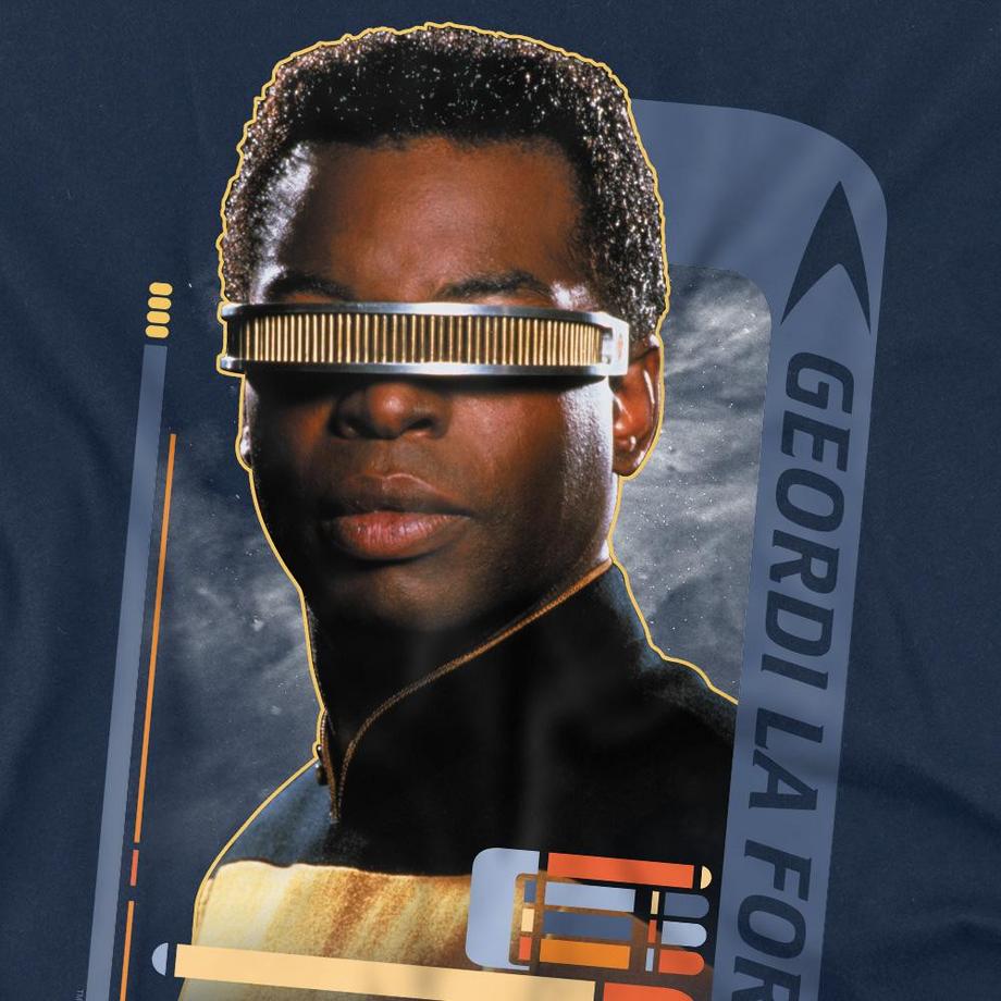 Star Trek Star Trek The Next Generation Geordi La Forge T-Shirt  