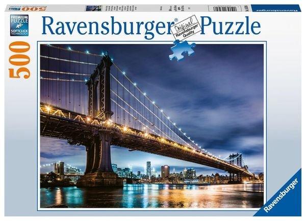 Ravensburger  Puzzle Ravensburger New York - die Stadt, die niemals schläft 500 Teile 