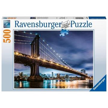 Puzzle Ravensburger New York - die Stadt, die niemals schläft 500 Teile