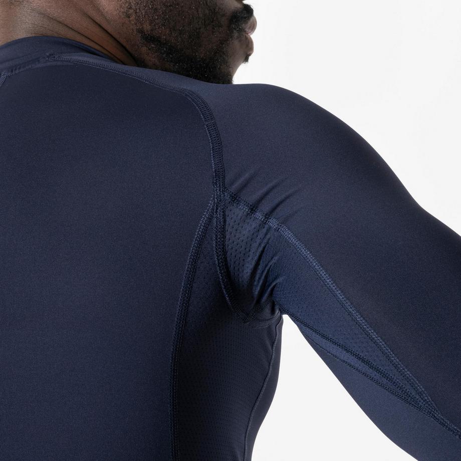 KIPSTA  / Langarm-Fussball-Funktionsshirt Keepdry Light marineblau 