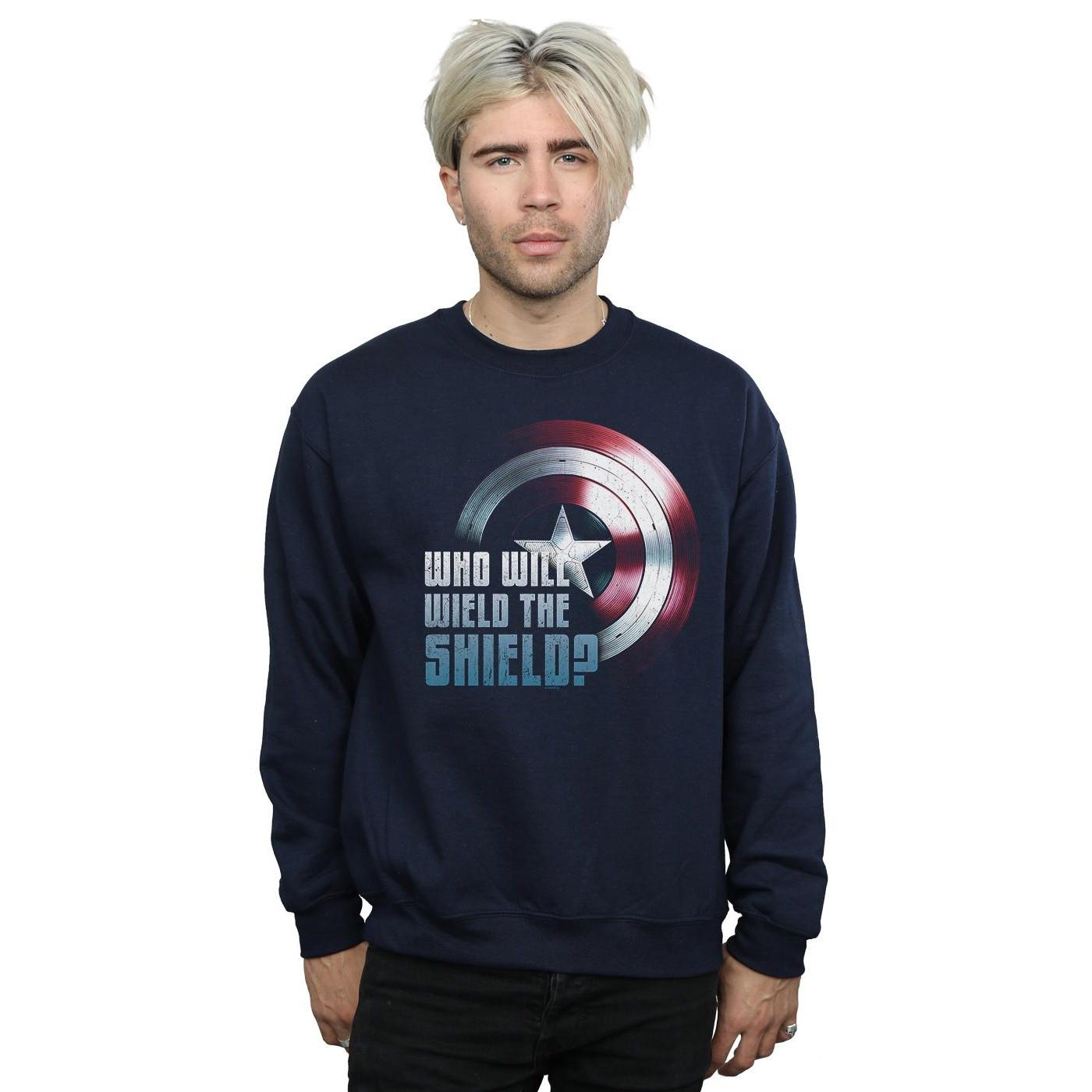 MARVEL  The Falcon And The Winter Soldier Wield The Shield Sweatshirt 