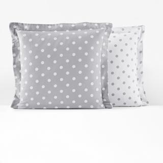 La Redoute Intérieurs Fodera per cuscino Clarisse in flanella a pois  