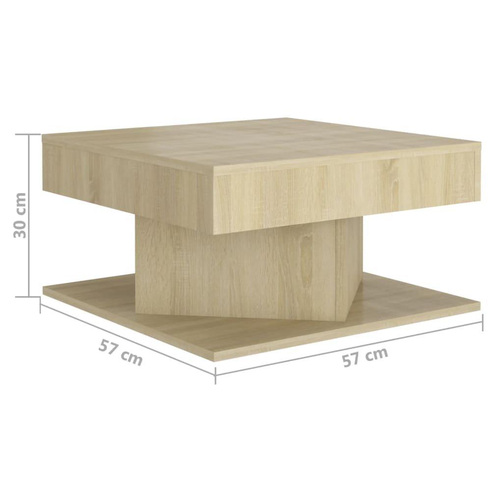 VidaXL Table basse bois d'ingénierie  