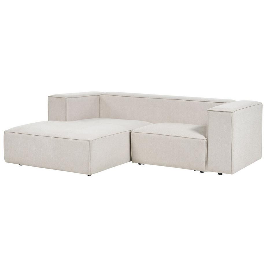 Beliani 2 Sitzer Sofa aus Stoff Skandinavisch VERNON  