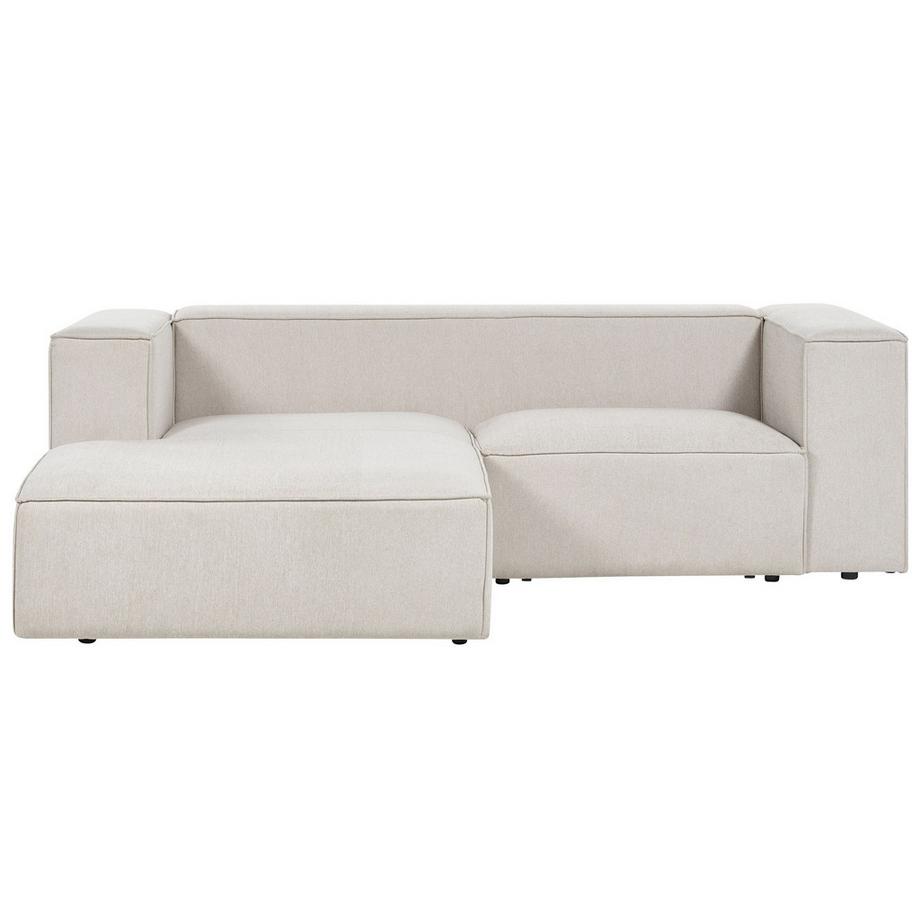 2 Sitzer Sofa aus Stoff Skandinavisch VERNON