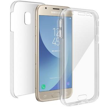 Galaxy J3 2017 Full Cover Transparent