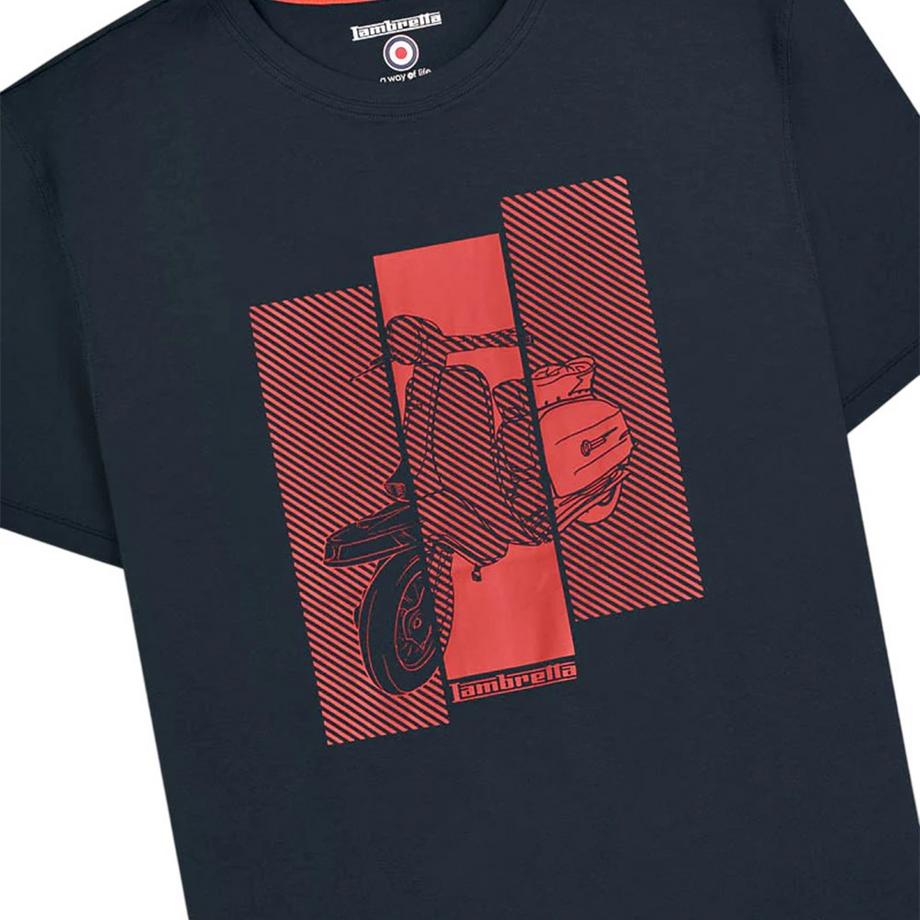 Lambretta T-Shirt con Stampa Grafica  