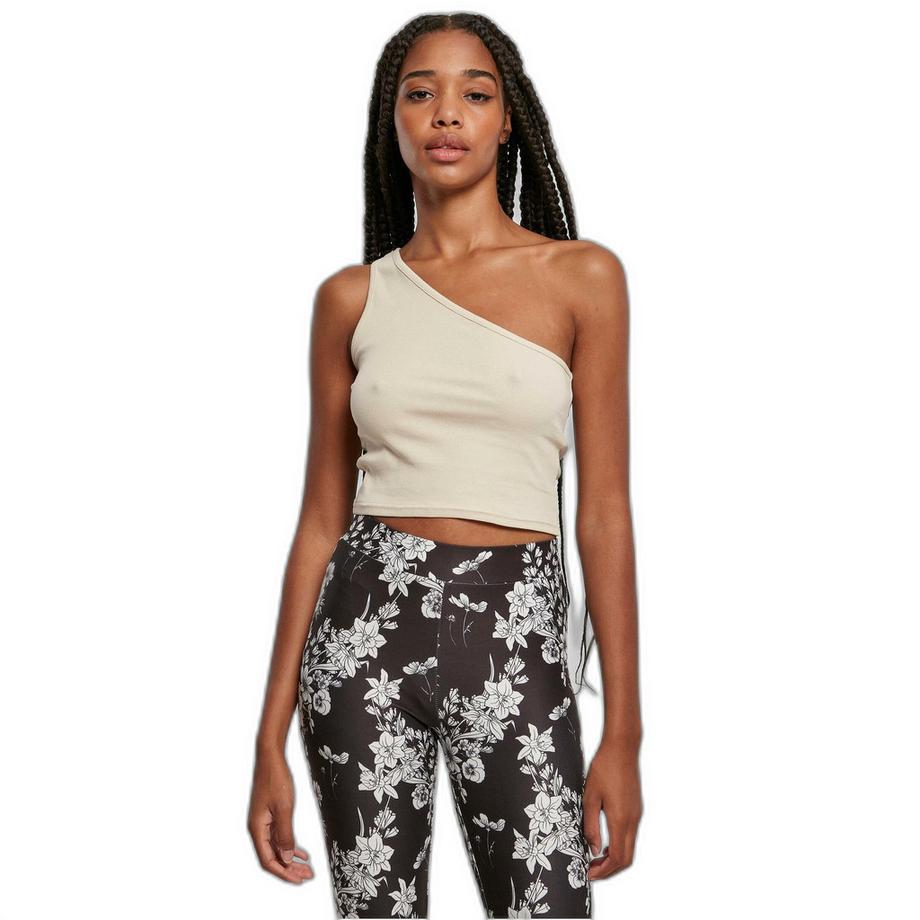 URBAN CLASSICS Asymmetrisches kurzes Tanktop  