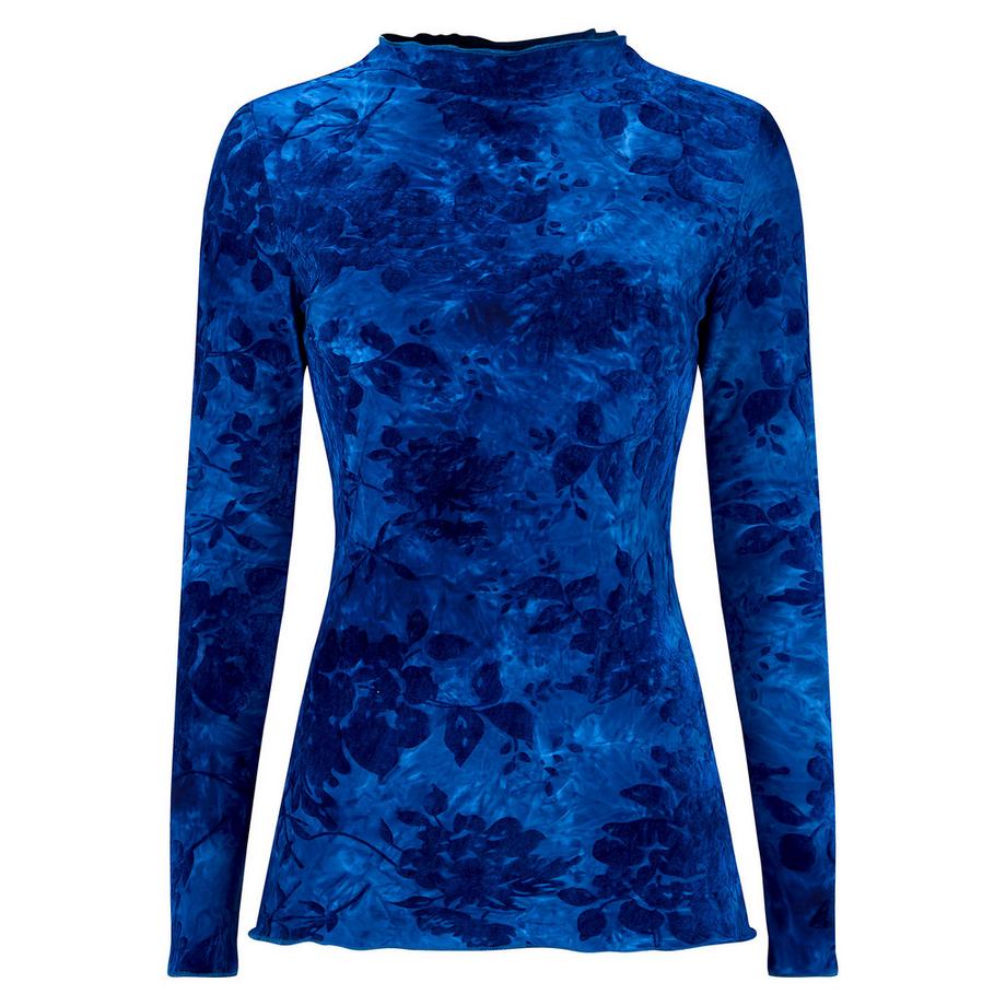 Joe Browns Enges Shirt mit winterlichem Flockdruck  