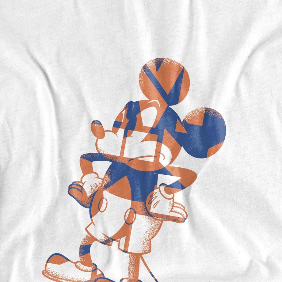 Disney Mickey Mouse T-Shirt Maniche Lunghe  