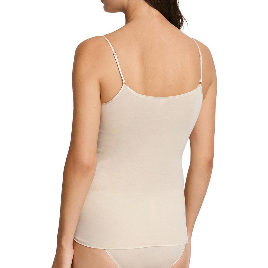 HANRO Cotton Seamless Spaghetti Top  