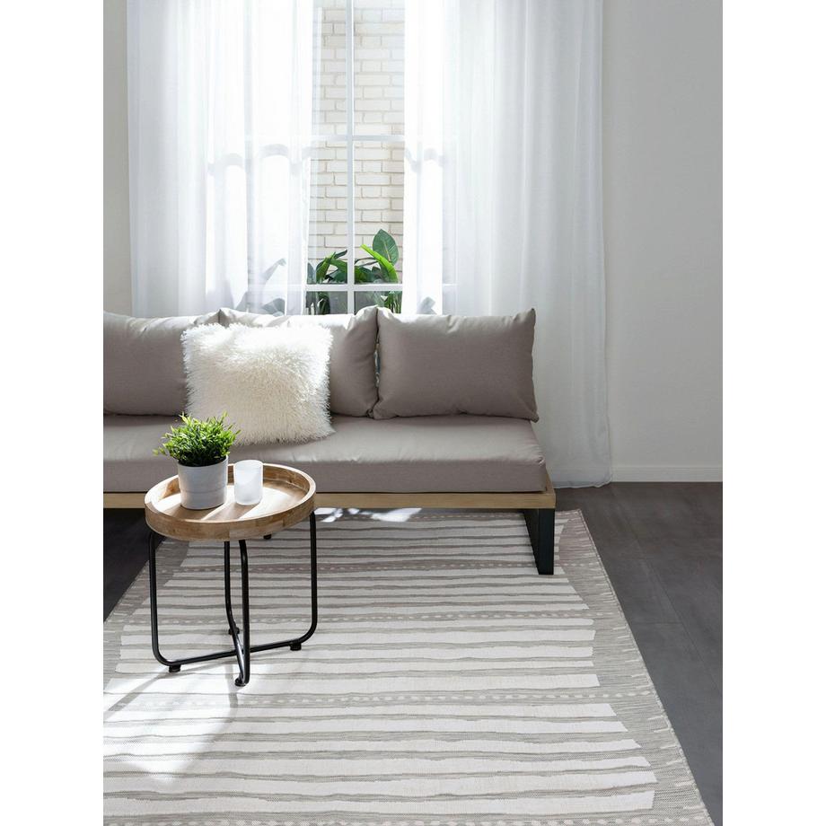 Benuta In- & Outdoor-Teppich Flora Beige  