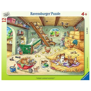 Puzzle Bauernhofbewohner (12Teile)