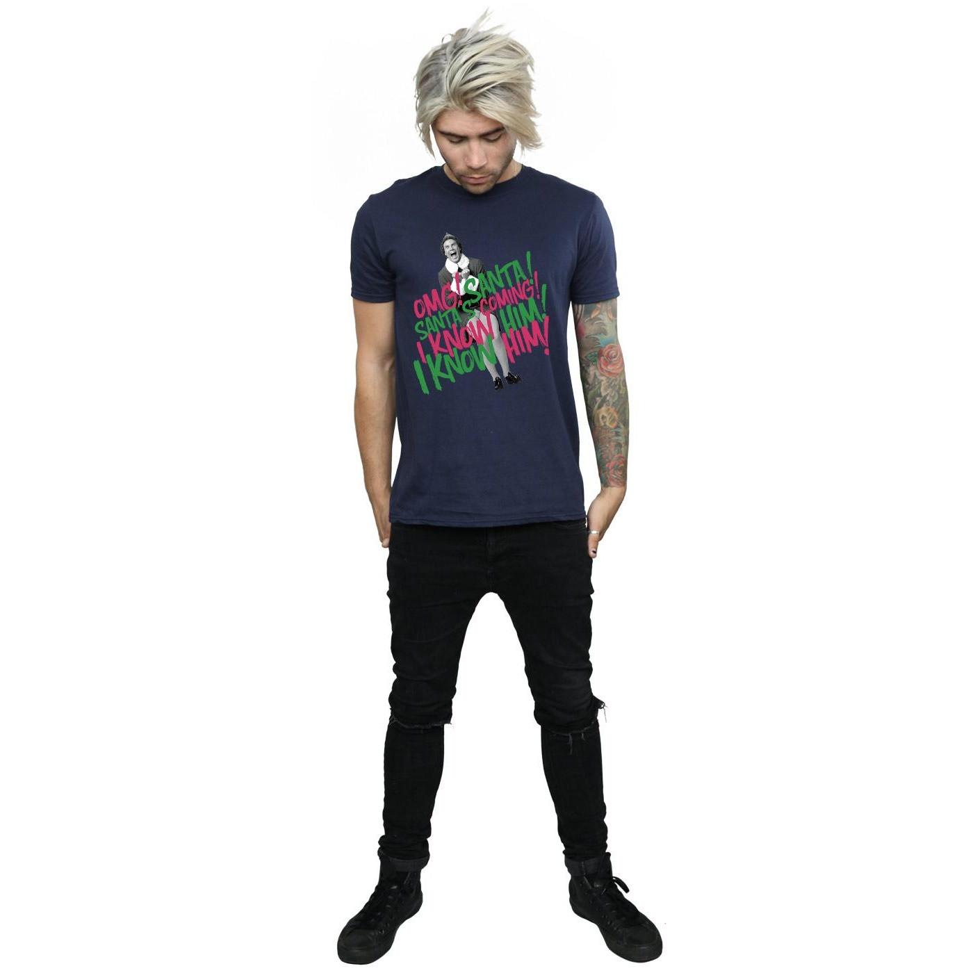 Elf T-shirt Santa's Coming  