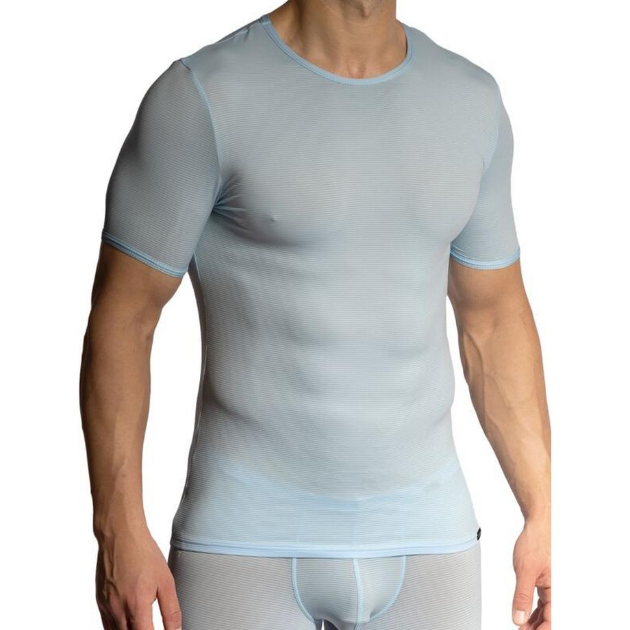 Olaf benz Microfaser Rundhals T-Shirt  