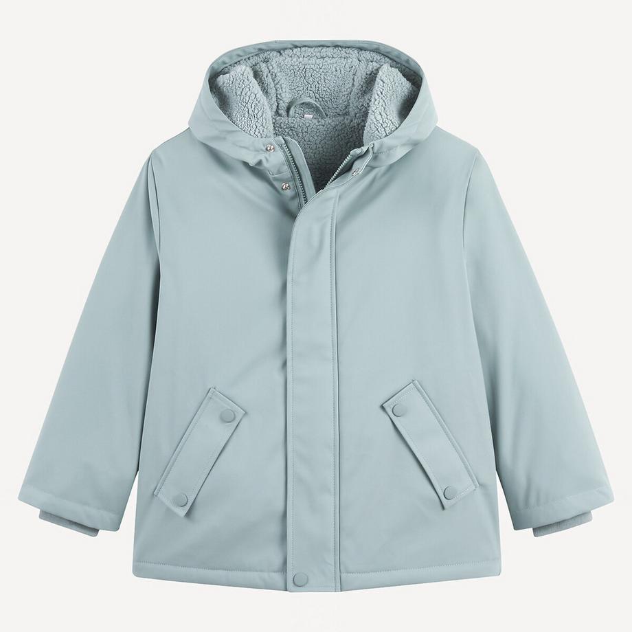La Redoute Collections  Windjacke mit Sherpa-Futter und Kapuze 