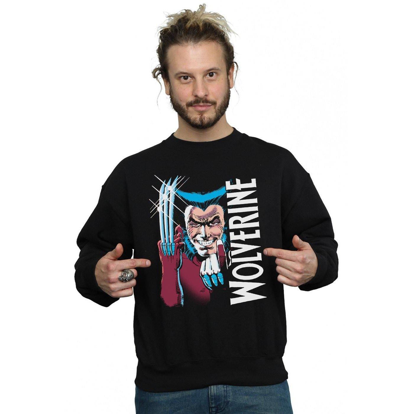 MARVEL X-Men Wolverine Come Here Felpa  