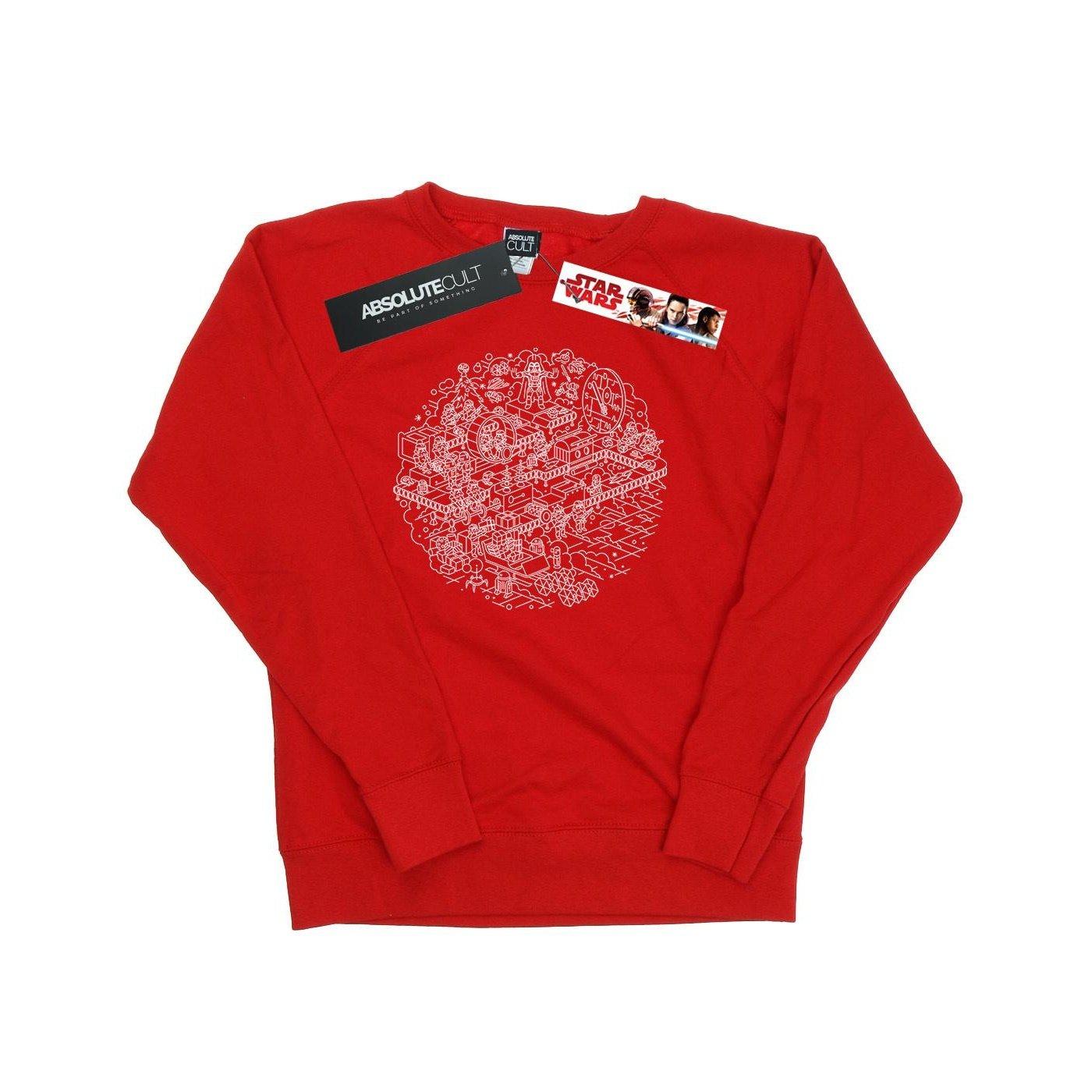 STAR WARS  Christmas Death Star Sweatshirt 