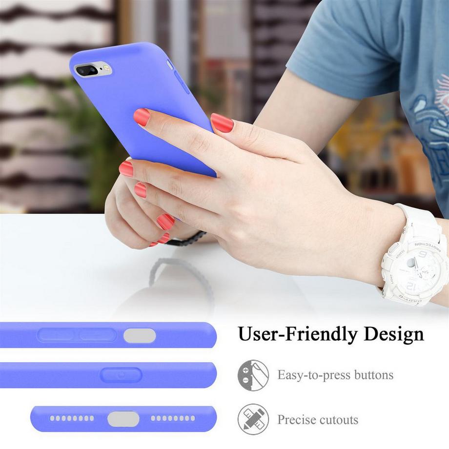 Cadorabo  Hülle für Apple iPhone 7 PLUS  7S PLUS  8 PLUS TPU Silikon Liquid 