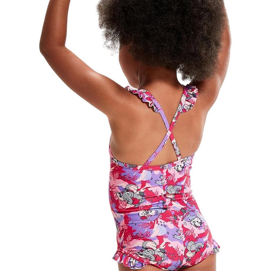 speedo  Costume Da Bagno Intero Animali Fronzolo Ragazze 