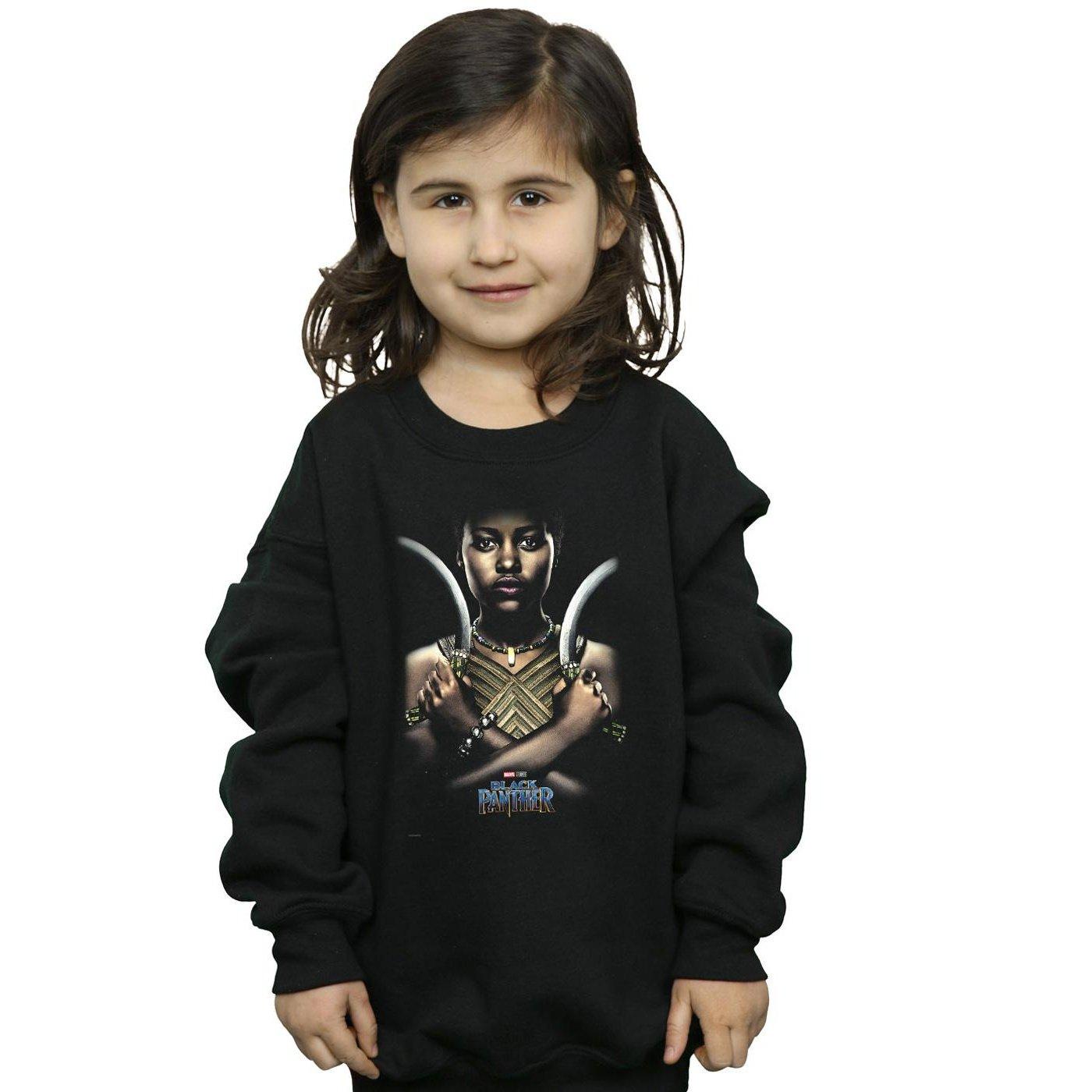 MARVEL  Black Panther Nakia Poster Sweatshirt 