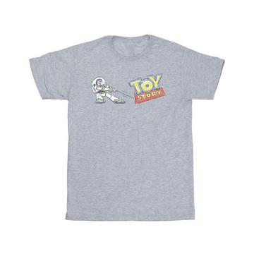 Toy Story Buzz Pulling Logo TShirt