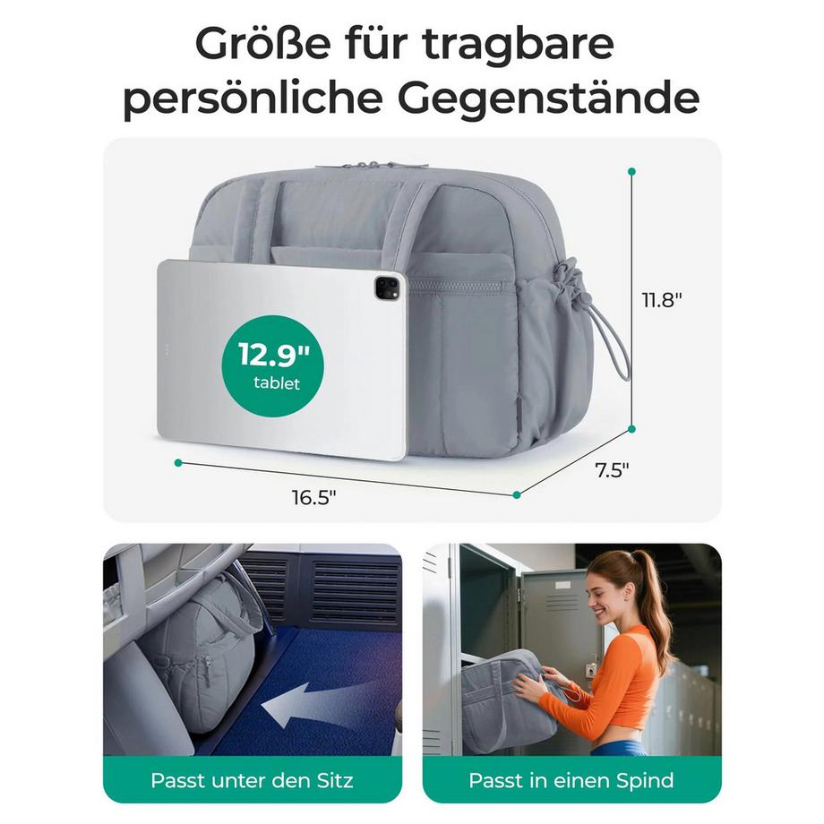 Only-bags.store Borsa da Viaggio Idrorepellente per Bagaglio a Mano  