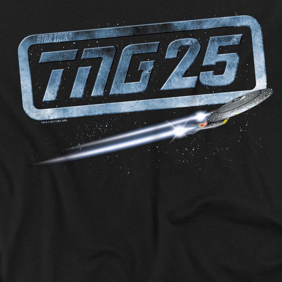 Star Trek The Next Generation 25 Enterprise T-Shirt  