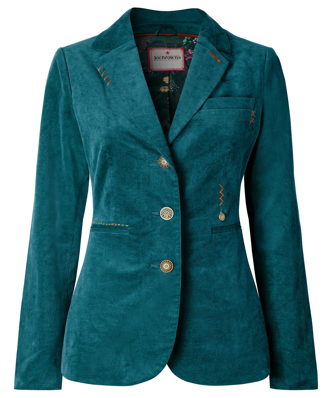 Joe Browns Giacca in velluto moleskin con cuciture decorative  