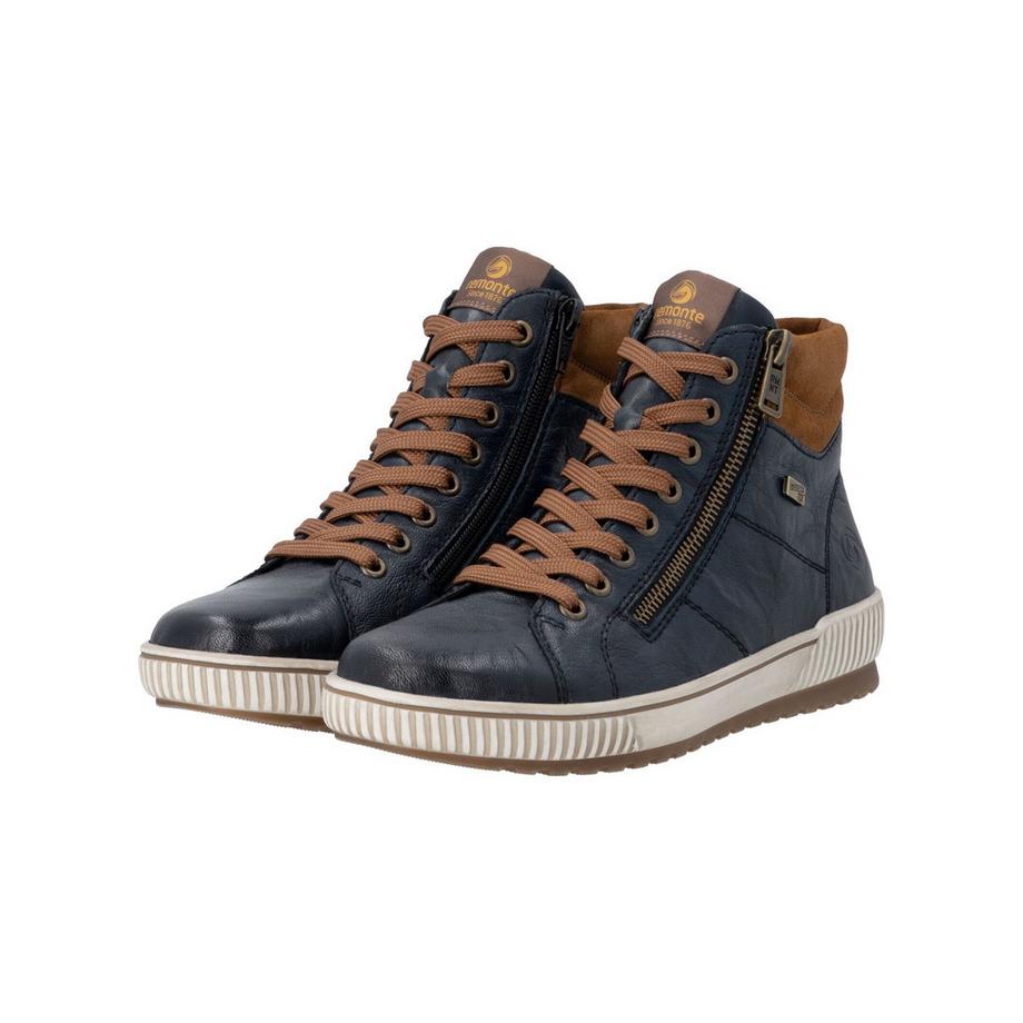 Remonte Sneaker Alta con Cerniera Laterale  