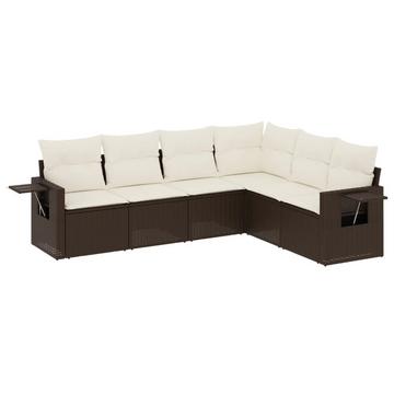 Garten sofagarnitur poly-rattan