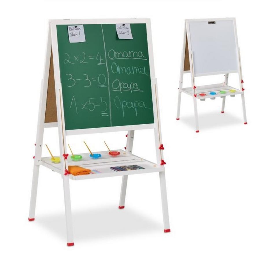 Northix  Bars pour enfants avec tableau blanc 