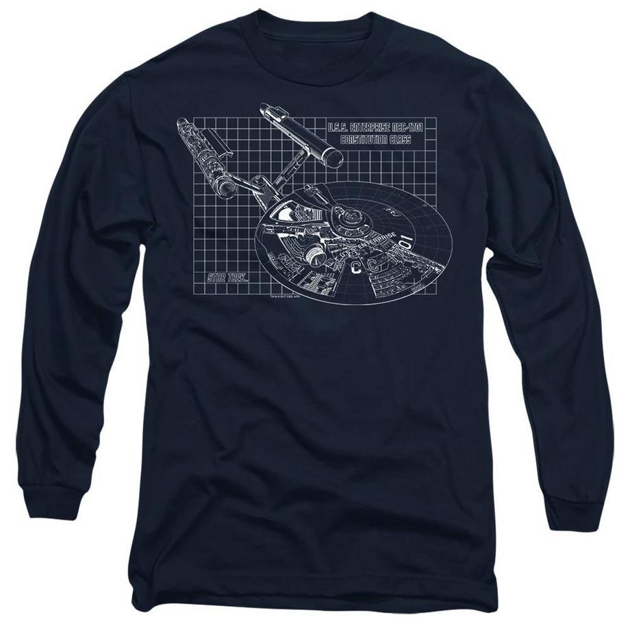 Star Trek Enterprise Langarm T-Shirt  