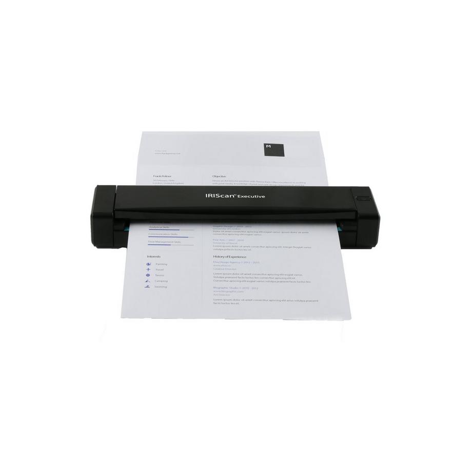 I.R.I.S.  I.R.I.S. IRIScan Executive 4 Scanner mit Vorlageneinzug 600 x 600 DPI A4 Schwarz 