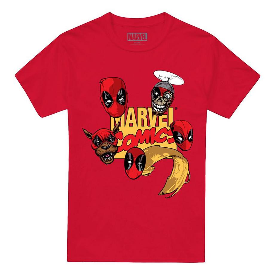 Deadpool bedrucktes Kurzarm T-Shirt  