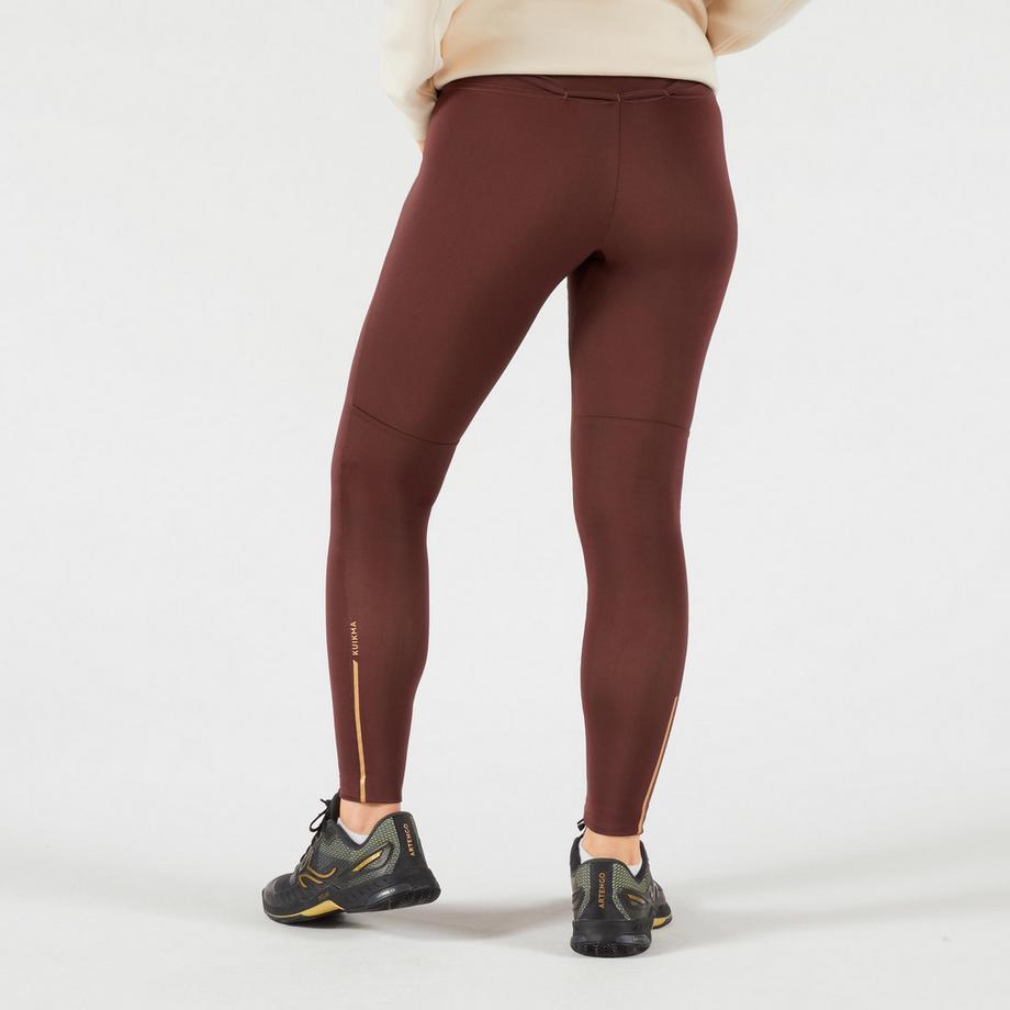 KUIKMA  Legging de tennis Femme - LEGGING Dry HIP BALL marron 